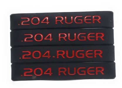 .204 Ruger Magazine Marking Band 4 pack (Black-Red) - Image 2